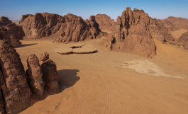 Event Pavilion drone (North pavilion view) - Wadi Alfann