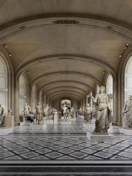 Projectiles Louvre Galerie Daru