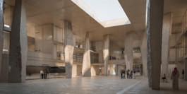 View of the main Hall_PROJECTILES